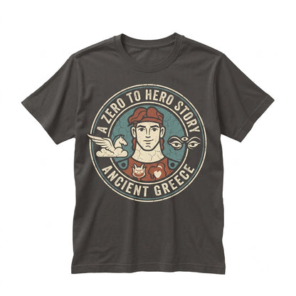 Vintage 1997 Megara Greek Hero MythologyVintage 1997 Greek Hero Megara Mythological World Tour Graphic Apparel 90s Top Unisex