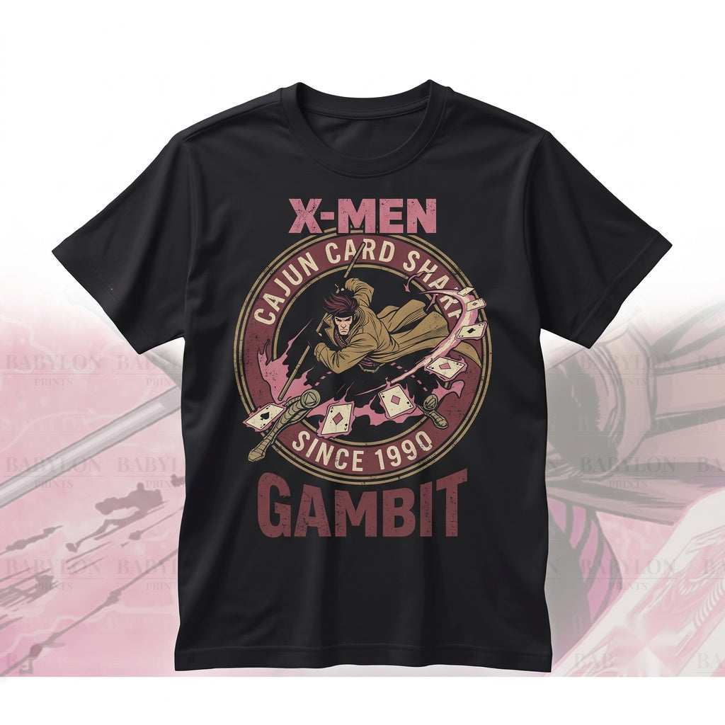 Oversized Mutant Kinetic Playing Cards Graphic Comic Strip 90s Vintage Apparel Unisex TShirt