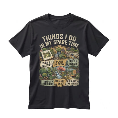 Gardener Landscape Design Graphic Lawn Care Landscaping Work Apparel Unisex TShirt