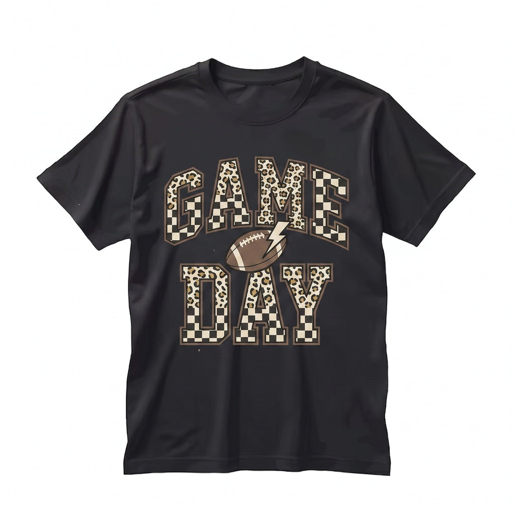 Game Day Baseball Season Checkered Mom Fan Lover Gift Graphic Apparel Unisex TShirt
