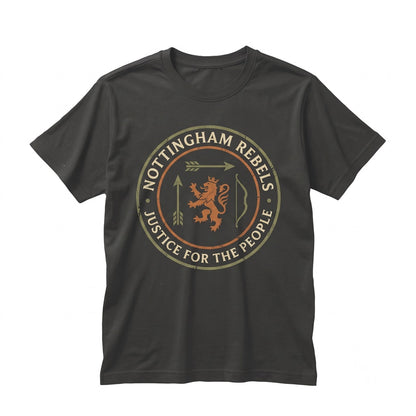 Retro Robin Hood Hero Sir Hiss Little John Maid Marian Family Vacation Matching Graphic Unisex TShirt