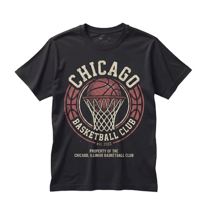 Vintage Retro Chicago Basketball Game Day Graphic Fan Apparel Unisex TShirt