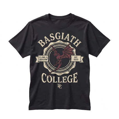 Basgiath War College Fantasy Dragon Rider Bookish Graphic Apparel, Novel Reader Gift Unisex TShirt