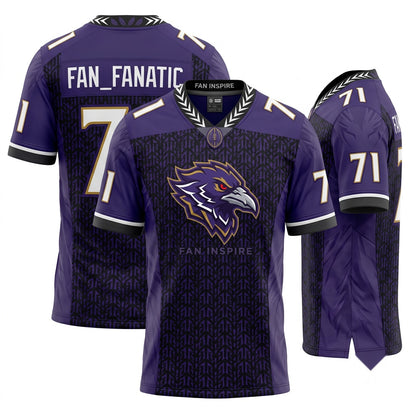 Unisex Athletic Football Fan Jersey - Breathable Mesh Lightweight Game Day Jersey