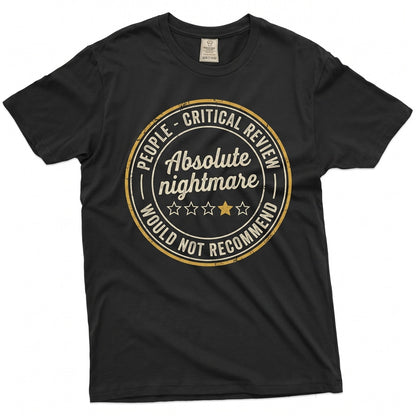 Introvert People Would Not Recommend Funny Sarcastic Slogan Graphic Gift Ideas Men Women Unisex TShirt
