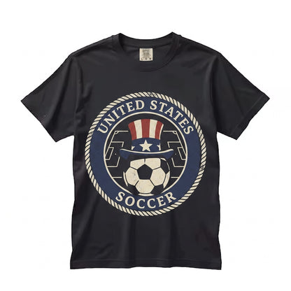 Vintage 1980s 1990s United States Soccer Football Graphic Retro American Sports Apparel Unisex TShirt