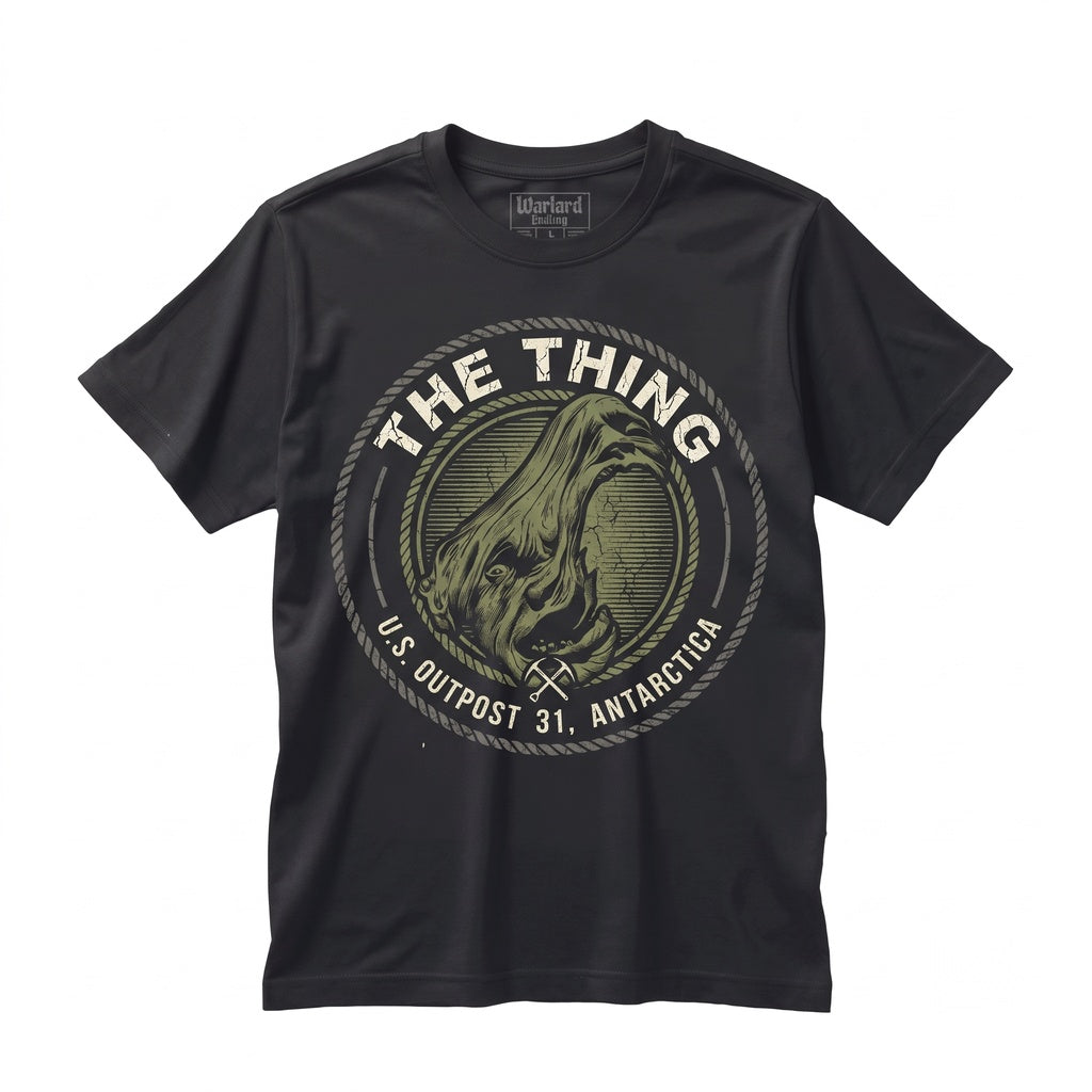 Vintage Sci-Fi Horror Alien Monster Graphic Cotton Outpost 31 Unisex TShirt