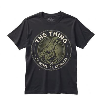 Vintage Sci-Fi Horror Alien Monster Graphic Cotton Outpost 31 Unisex TShirt