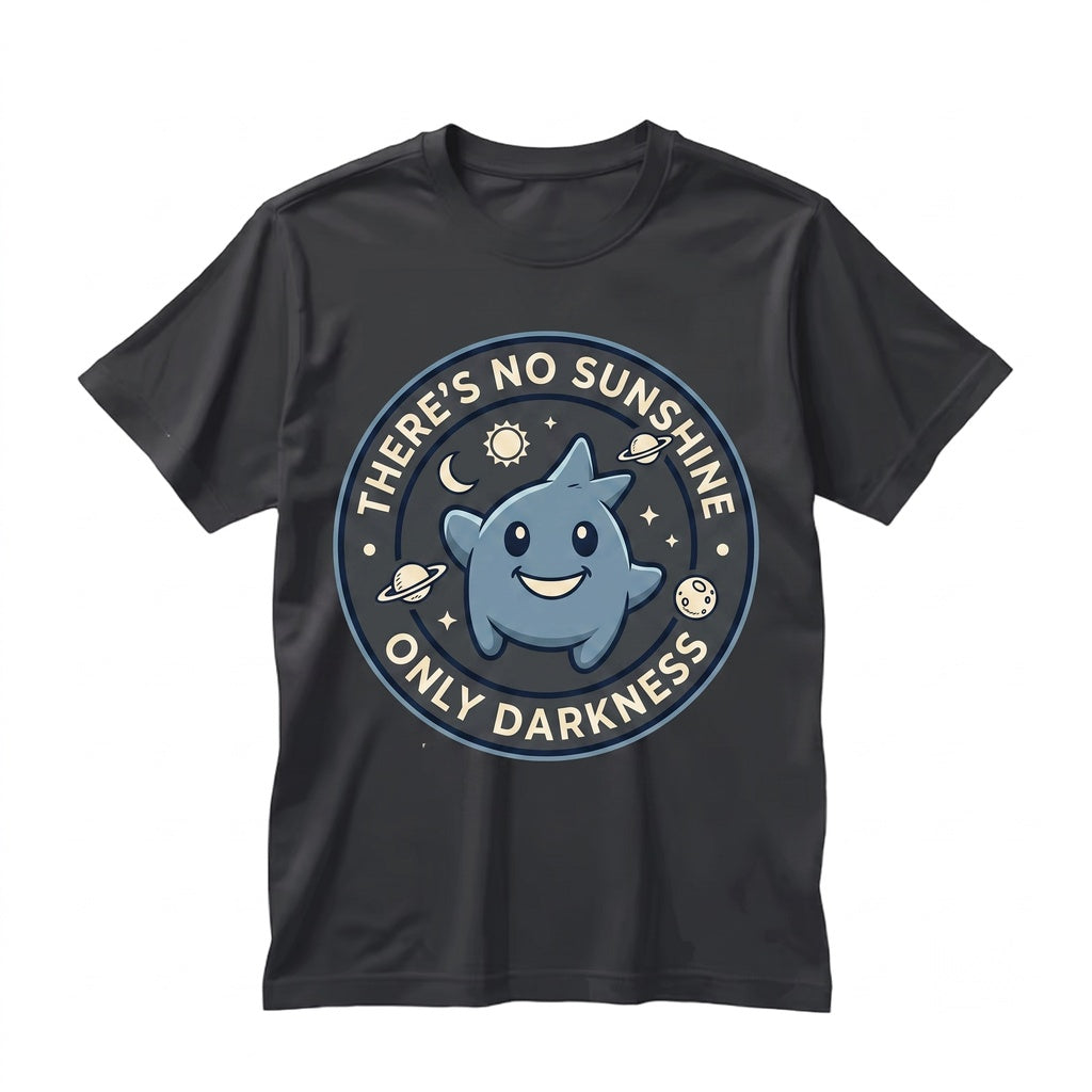 Theres No Sunshine Only Darkness Lumalee Retro Video Game Movie Graphic Unisex TShirt