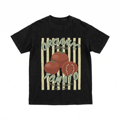Tomato Garden Club Graphic Vintage Botanical Plant Lover Gift Apparel Unisex TShirt