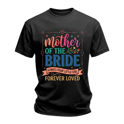Custom Personalized Mother of the Bride Wedding Keepsake Gift Unisex TShirt