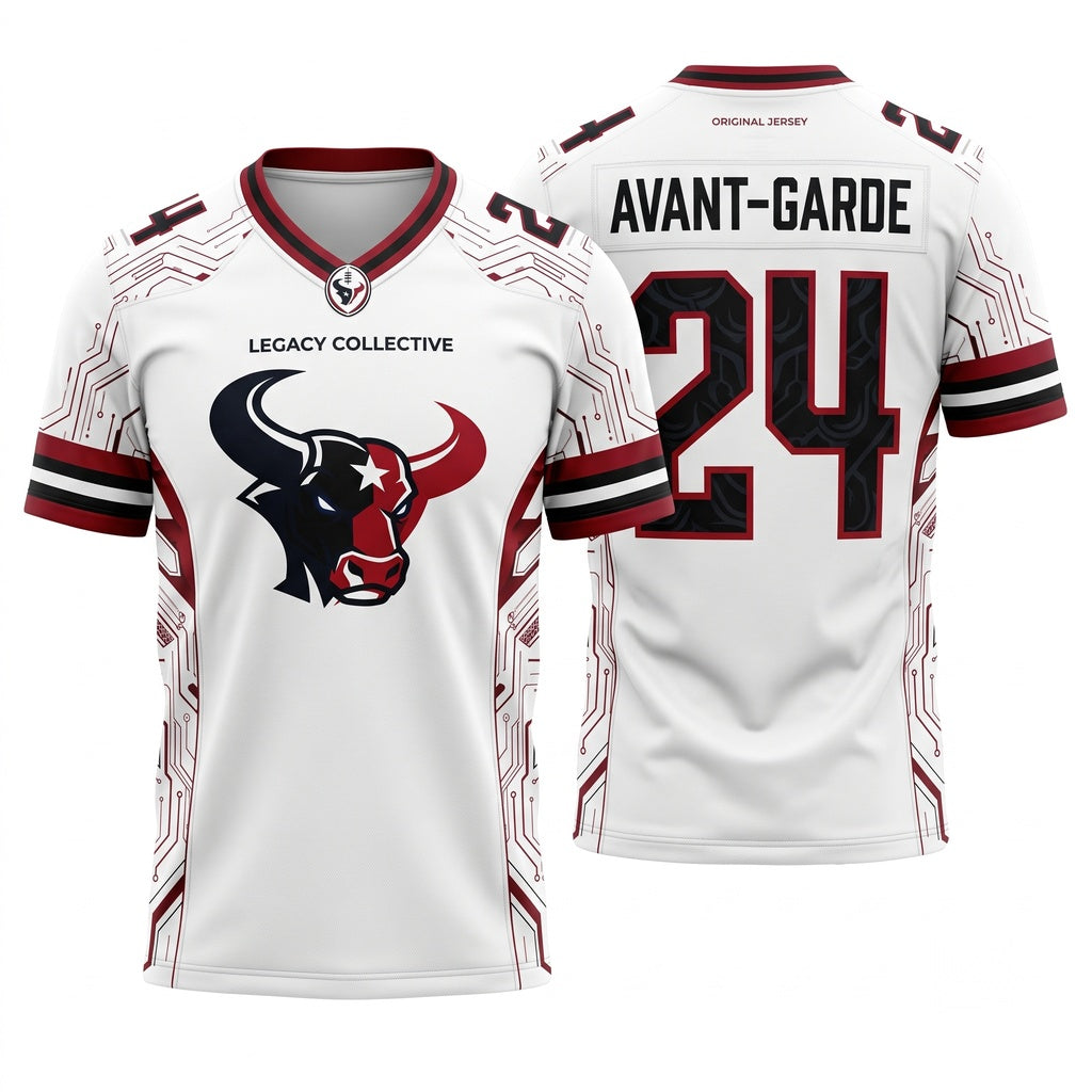 Unisex Football Fan Jersey - Breathable Lightweight Mesh Athletic Game Day Shirt