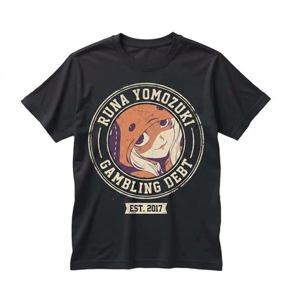 Yumeko Compulsive Gambler Manga Waifu Japanese Anime Graphic Unisex TShirt