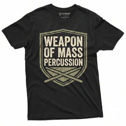 Drummer Christmas Birthday Music Band Musician Gift for Husband Dad Brother Him Uncle Unisex TShirt