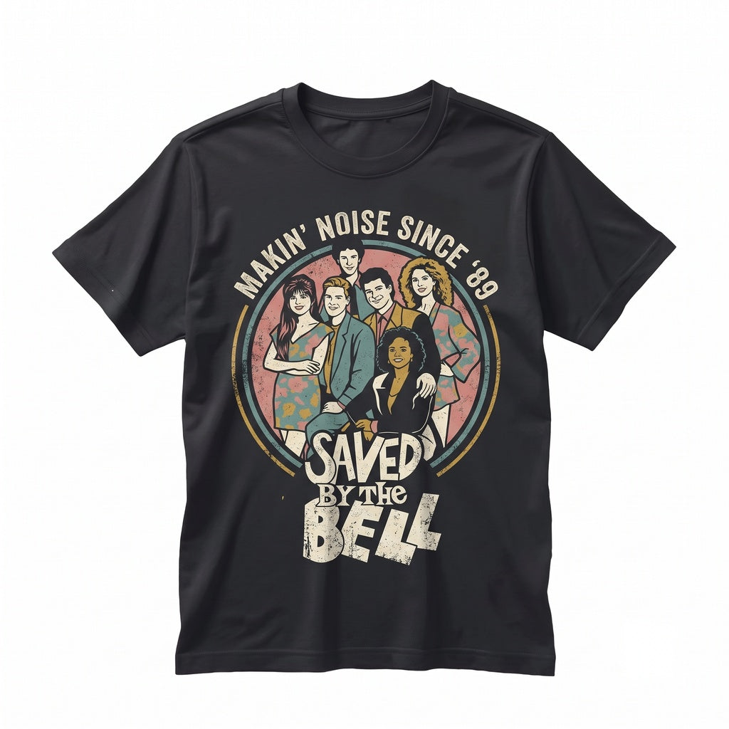 Vintage 90s Retro Bayside High School Sitcom Nostalgia Graphic Unisex TShirt