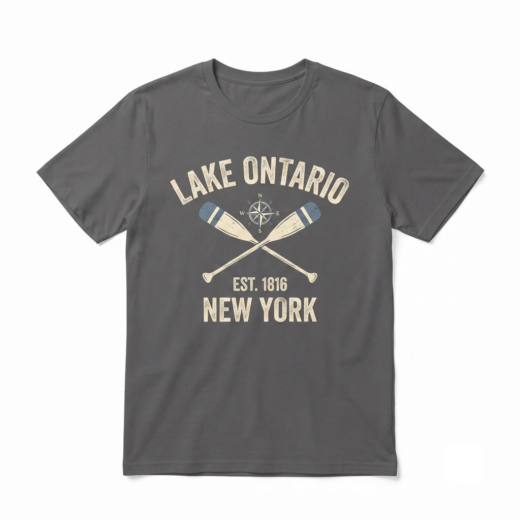 Lake Ontario New York Boating Life Vacation Gift Apparel Unisex TShirt