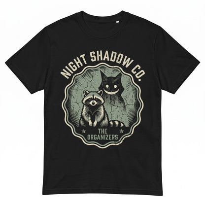 Spooky Raccoon Halloween Gothic Trash Panda Creepy Cute Horror Gift Apparel Unisex TShirt