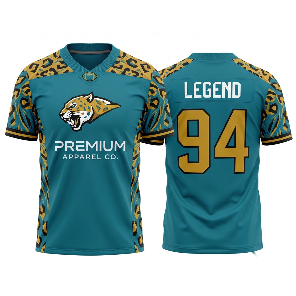 Unisex Game Day Football Fan Jersey - Lightweight Breathable Mesh Athletic Shirt