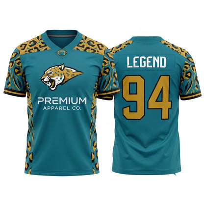Unisex Game Day Football Fan Jersey - Lightweight Breathable Mesh Athletic Shirt