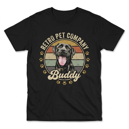 Custom Pet Portrait Sweatshirt, Vintage Retro Dog Mom Crewneck Unisex TShirt