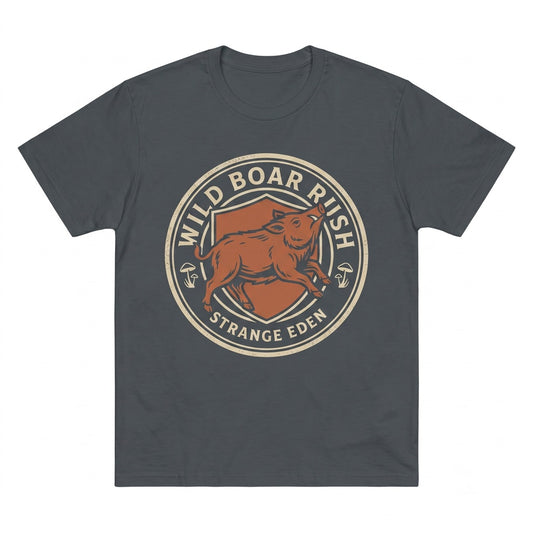 Wild Boar Pig Wildlife Hiking Camping Nature Buffalo Graphic Apparel Unisex TShirt