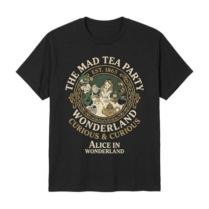 Vintage Alice In Wonderland Cheshire Cat Matching Family Apparel Top Unisex TShirt
