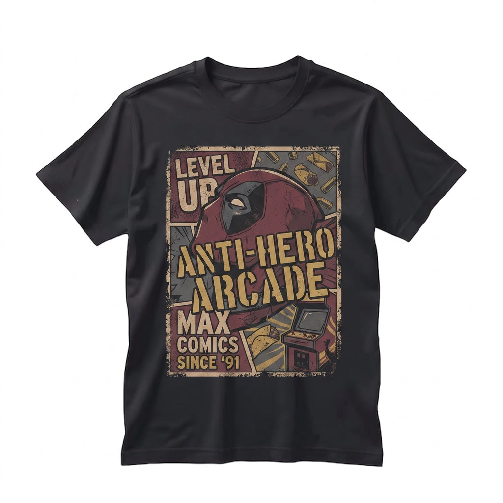 Personalized Superhero Birthday Party Boys Graphic Apparel Unisex TShirt