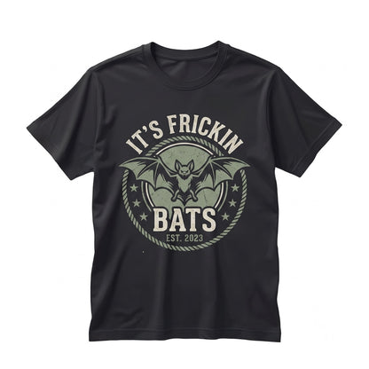 Its Frickin Bats Funny Halloween Meme Graphic Spooky Season Fall Gift Unisex TShirt