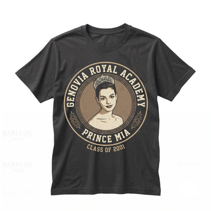 Vintage Genovia Royal Mia Thermopolis Graphic Cotton Top Unisex TShirt