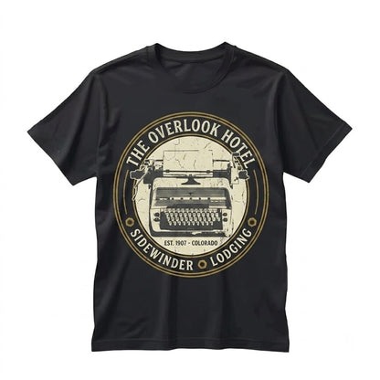 Vintage Overlook Hotel Horror Film Retro Graphic Unisex TShirt