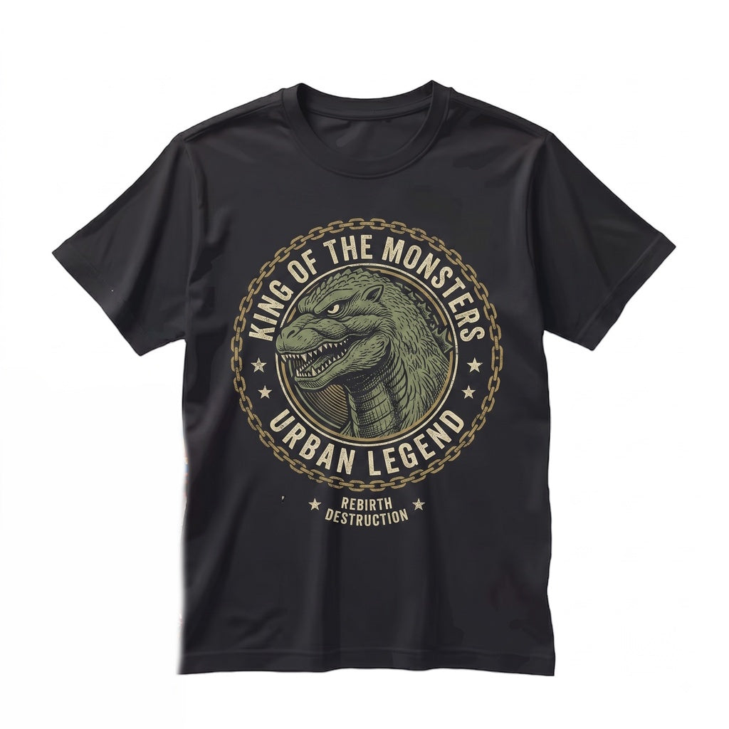 Retro Japanese Kaiju Monster Graphic Minus One Unisex TShirt