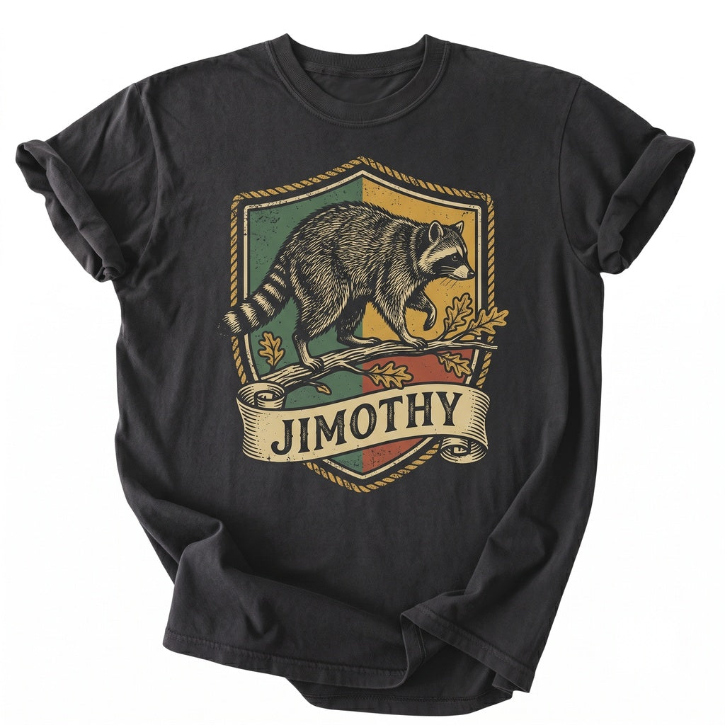 Jimothy Famous Seattle Raccoon Cute Trash Panda Viral Short King Unisex TShirt