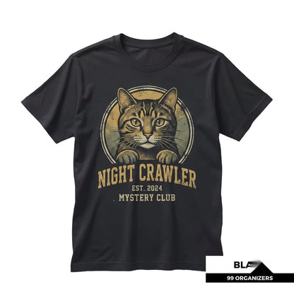 Vintage Black Cat Portrait Graphic Retro Pet Lover Unisex TShirt
