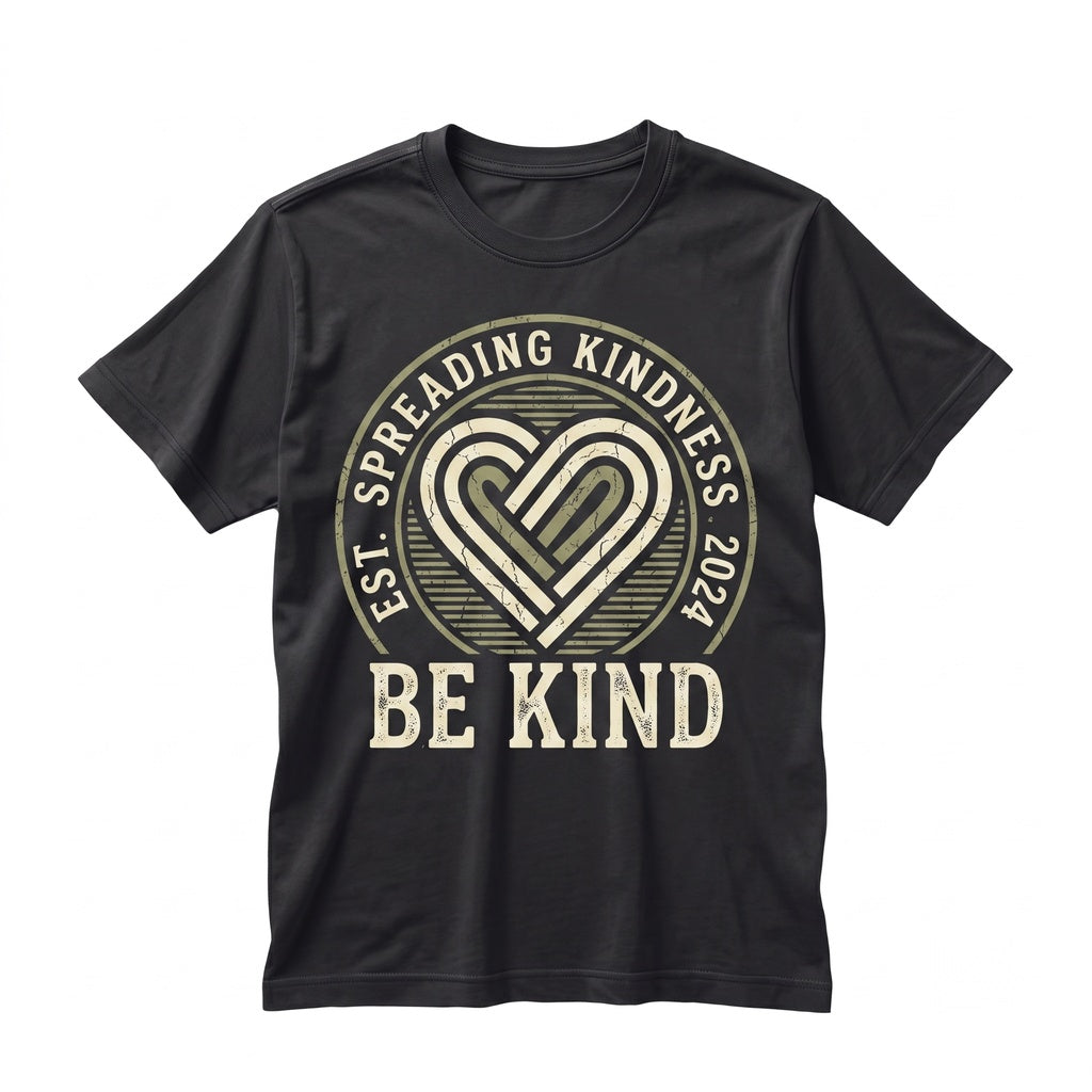 Be Kind Inspirational PositiveBe Kind Inspirational Teacher Gifts Positive Vibes Love Kindness Cotton Apparel Graphic Unisex