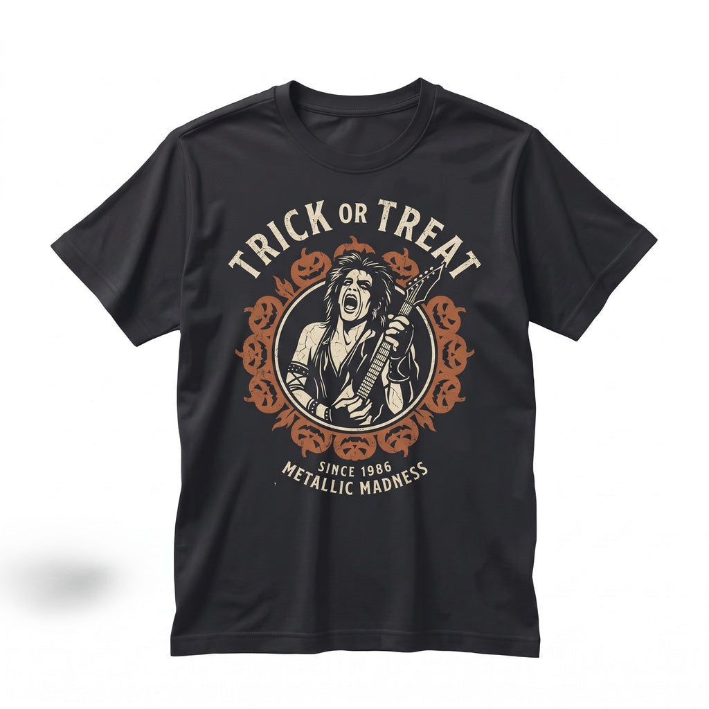 Trick Or Treat Halloween Spooky Pumpkin Candy Graphic October Apparel Unisex TShirt