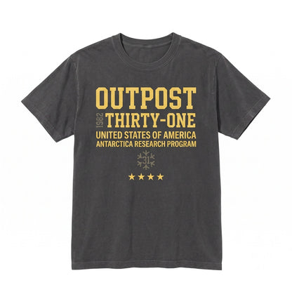 Outpost 31 Antarctic Research Station Sci-Fi Horror Alien Film Vintage Graphic Unisex TShirt