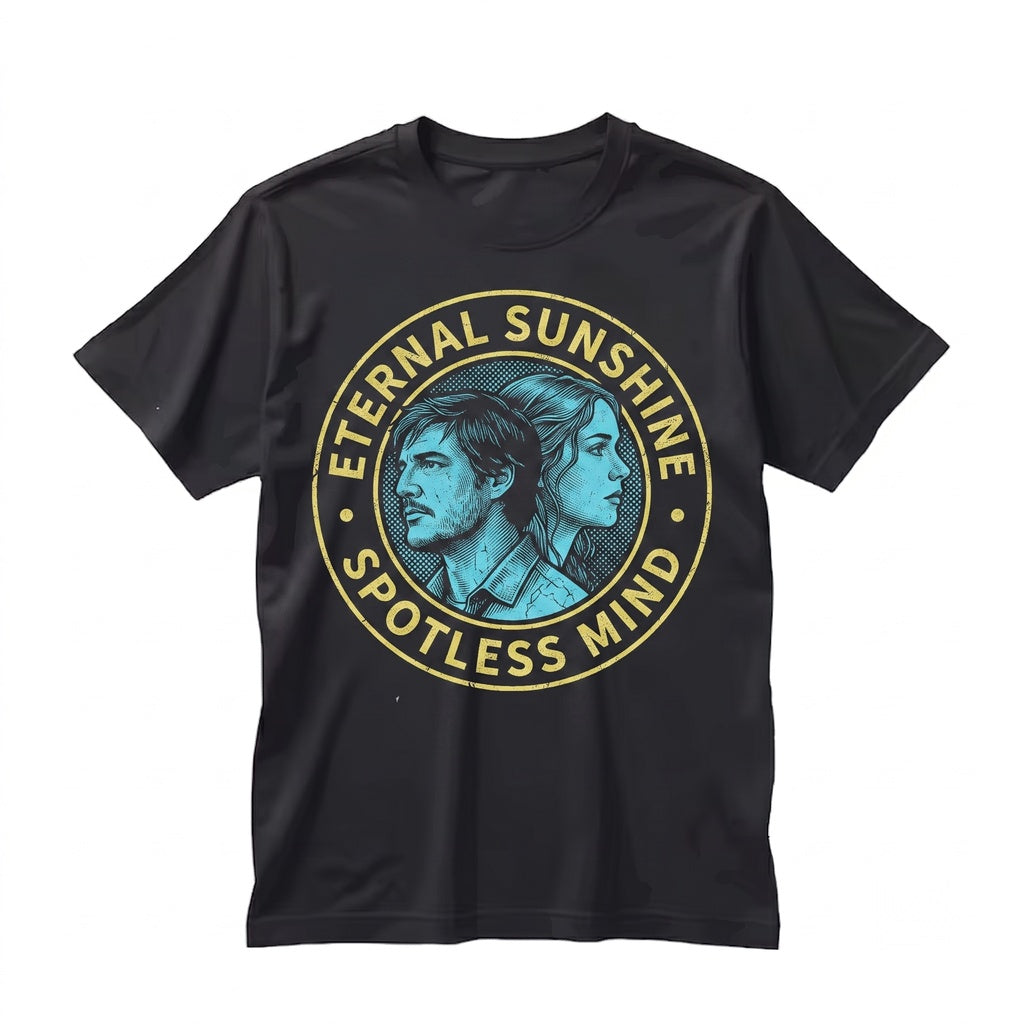 Eternal Sunshine Spotless Mind Joel and Clementine Retro Film Graphic Unisex TShirt
