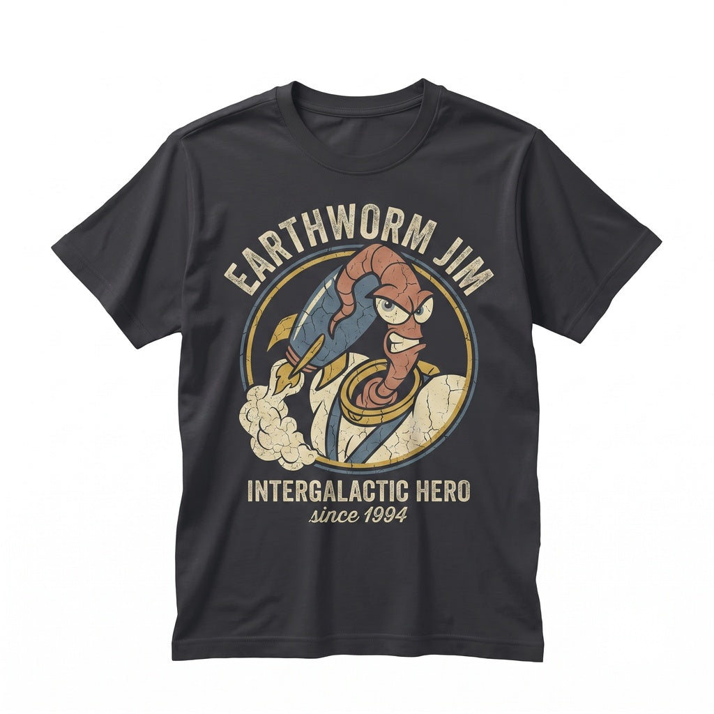 Vintage Superhero Retro Comic Book Distressed Cotton Crewneck Unisex TShirt