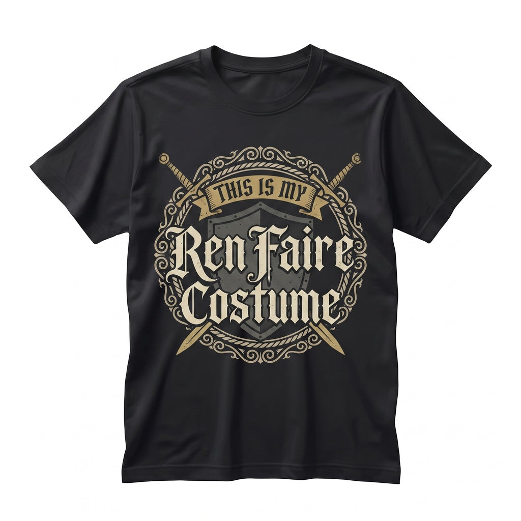 This Is My Renaissance Faire Costume Funny Medieval Festival Outfit Unisex TShirt
