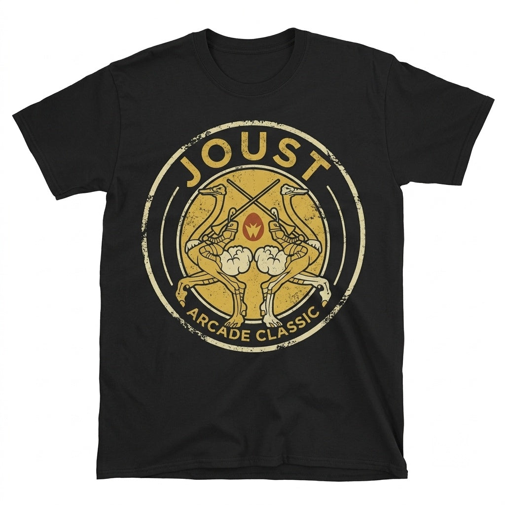 Joust Retro Arcade Video Game Graphic Unisex TShirt