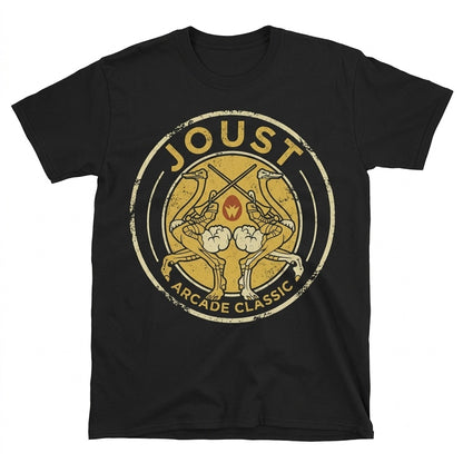 Joust Retro Arcade Video Game Graphic Unisex TShirt
