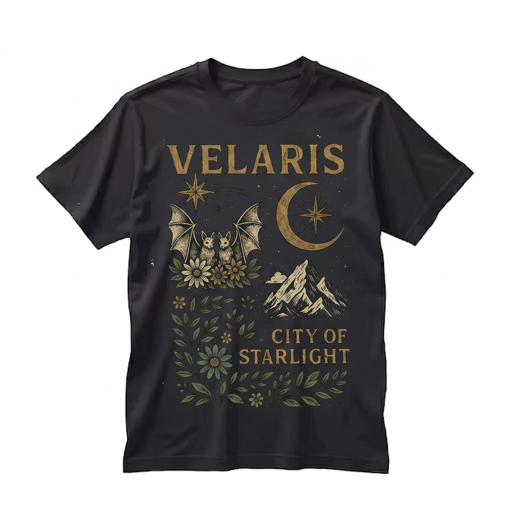 Velaris City of Starlight Night Court Bookish Fantasy Reader Gift Unisex TShirt