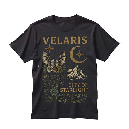 Velaris City of Starlight Night Court Bookish Fantasy Reader Gift Unisex TShirt