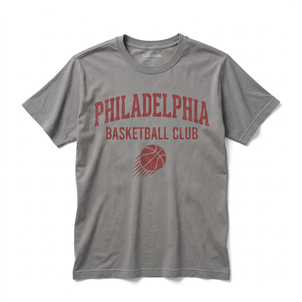 Vintage 1990s Philadelphia Bball Graphic Retro Philly Sports Apparel Unisex TShirt