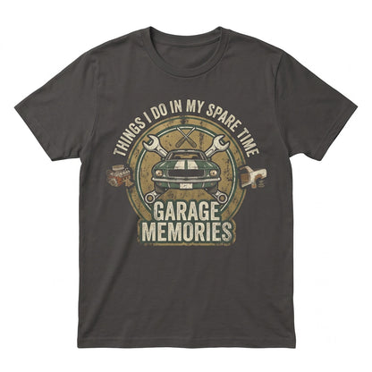 Vintage Built Not Bought Classic Automotive Garage Graphic Mechanic Apparel Unisex TShirt