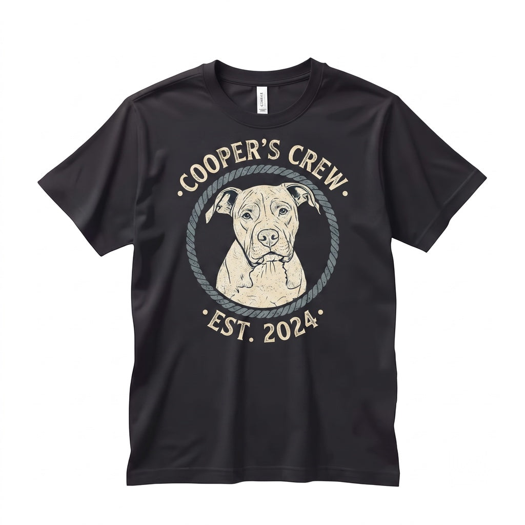 Personalized Pet Portrait Memorial Gift, Custom Dog Cat Photo Lover Apparel Unisex TShirt