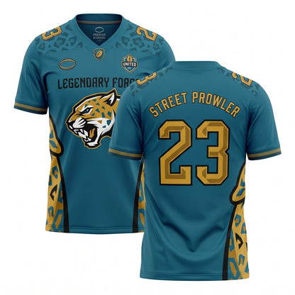 Unisex Football Fan Jersey Breathable Mesh Athletic Game Day Shirt