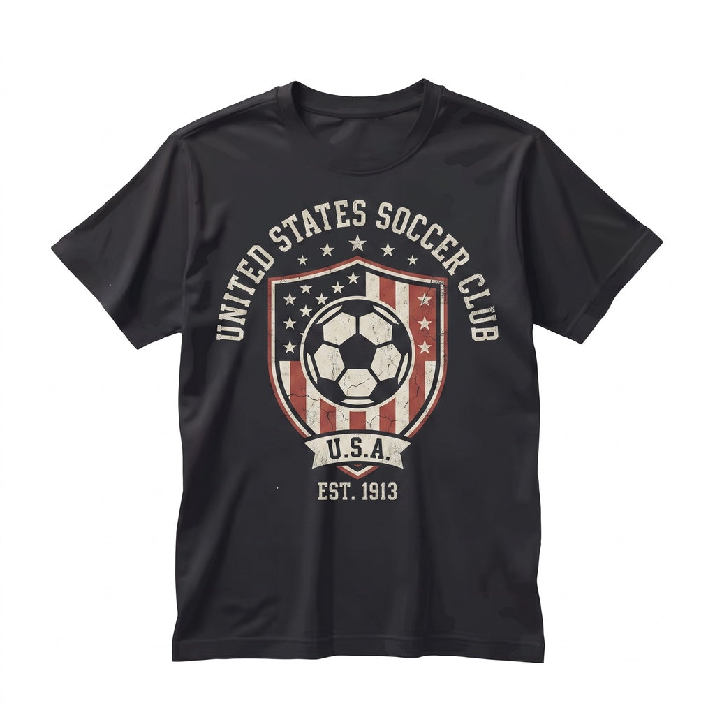 Vintage 90s USA Soccer National Team Graphic Fan Apparel Unisex TShirt