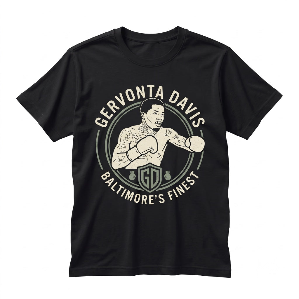 Gervonta Davis Retro Boxing Champion Graphic Merchandise, FighterVintage Gervonta Davis Professional Boxer Graphic Apparel Retro