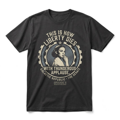 Oversized Padme Amidala Queen Anakin Front And Back Print Graphic Vintage Unisex TShirt